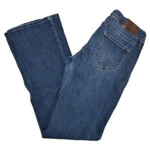 Maurices Low Rise Boot Cut Blue Jeans 5/6